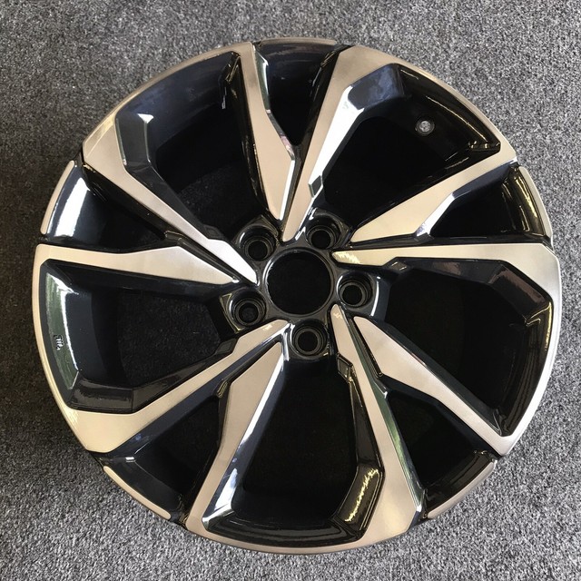 18 X 8 Wheel Rim Honda Civic 20172019 Black Machined OEM Genuine 64108