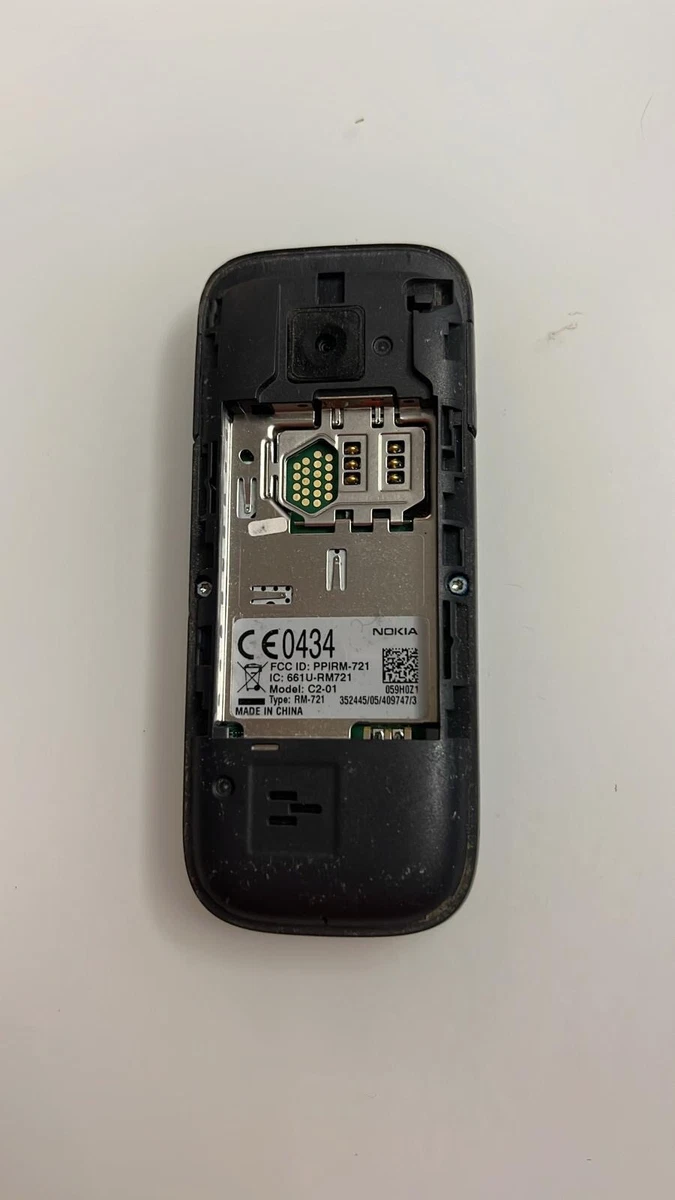 Nokia C2 Classic - Silber Gold  (Ohne Simlock) C2-01 RM-721 Teilespender