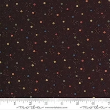 Kansas Troubles, Prairie Dreams, Colorful Dots, Dark Purp, Moda Fabric, 9656-16