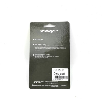 Pastiglie Freno A Disco Idraulico Pastiglie Freno A Disco TRP SP10.11 Per Bici Da Strada / Compatibili Con HY/RD, Spyre, Spyke Pastiglie Bici Elettrica