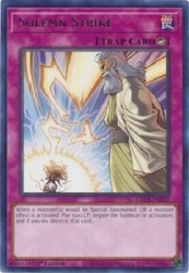 Solemn Strike GRCR-EN059 The Grand Creators 1st Edition Rare