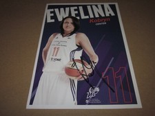 EWELINA KOBRYN SIGNED AUTOGRAPHED 2014 PHOENIX MERCURY 5X8 TEAM ISSUE PHOTO #B1