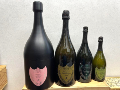 Dom Perignon Marc Newson Design Bottle-shaped Champagne Cooler Ice