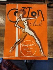 Vintage Cotton Club World’s Fair Program - Louis Armstrong Signature Autograph