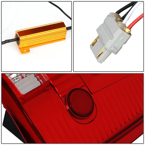 FOR 2004-2008 FORD F150/LOBO PAIR RED HOUSING DUAL 3D LED BAR TAIL LIGHT/LAMPS - Picture 8 of 10