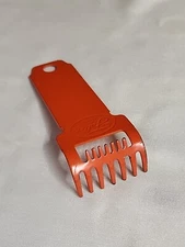 Vintage Fuller Brush Company Orange Metal Brush VGUC