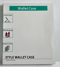 For Samsung S22 Ultra Zipper Wallet RFID Blocking Holds 9 Credit Cards