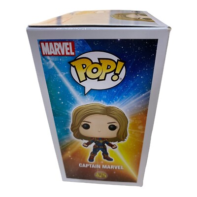 New In Box Marvel Captain Marvel Bobble-Head Pop Funko #425 | eBay