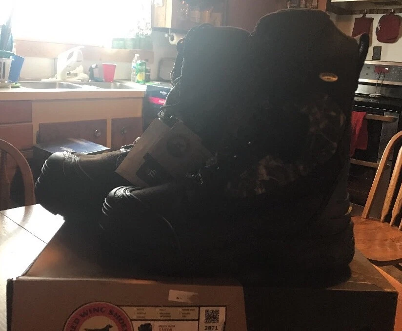 RED WINGS SHOES, IRISH SETTER HUNT MEN's SNOW TRACKER PAC 1400g, Size 8 E2/W2 - Image 2 of 4