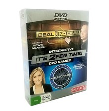 Deal Or No Deal/Who Wants To Be A Millionaire DVD Interactive Games New Sealed