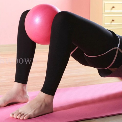 25cm Mini Yoga Ball Pilates Fitness Exercise Stability Ball Women Lady Gym Hot - Picture 7 of 16