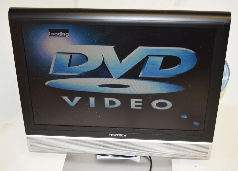 TruTech plv31199s1 LCD 19” LCD TV/DVD 3 In 1 Player Audio CD PC Monitor+Remote - Image 2 of 4