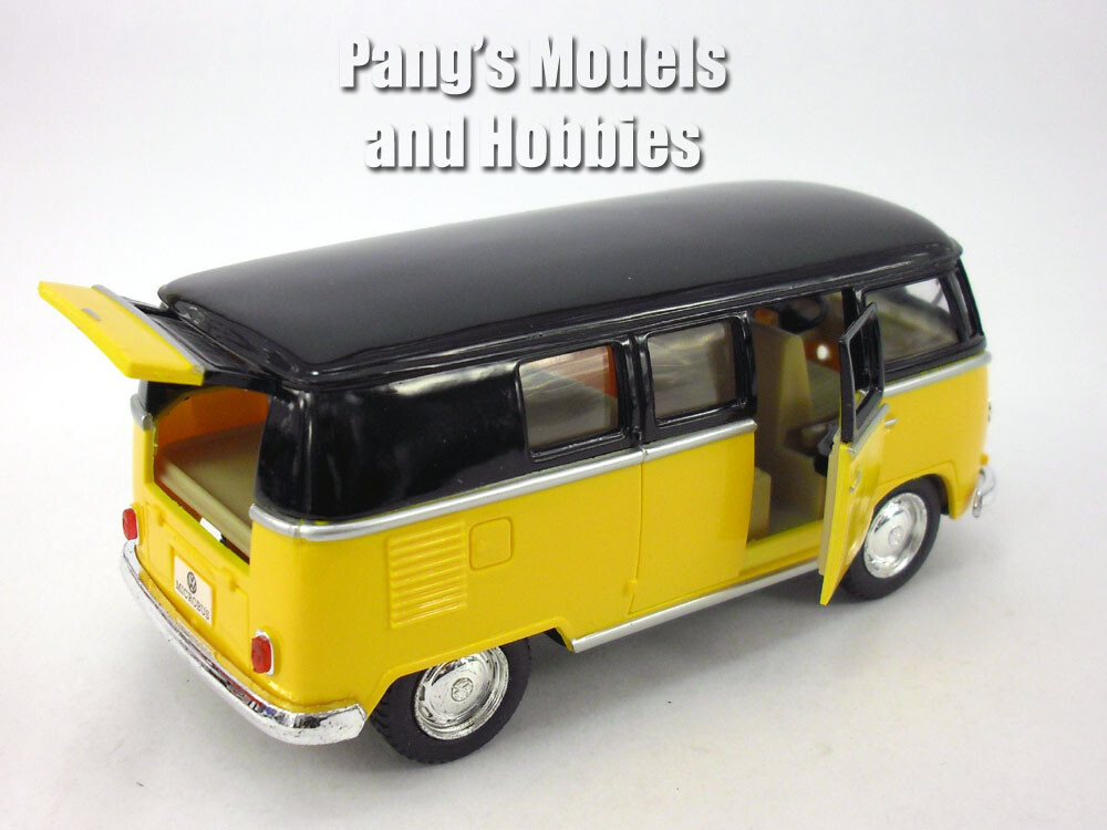 VW T1 (Type 2) Bus 1/32 Scale Diecast & Plastic Model - Black