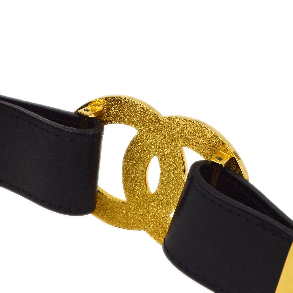 【美品】CHANEL シャネル 96A カンボン スクエア レザー ベルト Chanel Belt Black 96A #80/32 192895 | eBay