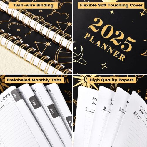 2025 Planner - 8" X 10", 2025 Weekly & Monthly Planner, JAN.2025 - DEC.2025, Pla - Picture 7 of 9