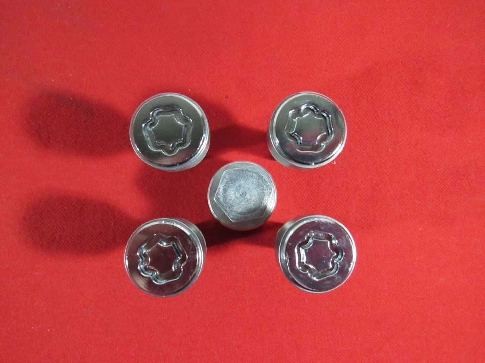 Juego de bloqueo de rueda con llave Dodge Dart CHRYSLER 200 JEEP Cherokee NUEVO OEM MOPAR Foto 4 de 4