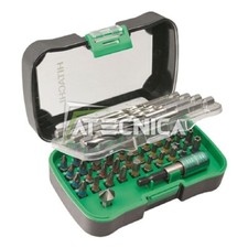 Kit punte a legno e inserti att. 1/4 assortiti 50pz HITACHI HIKOKI 750365 in box