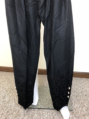cigarette trousers pakistani Pakistani Indian Designer Cigarette pants Party Wear M