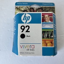 HP 92 C9362WN Black Original Printer Toner Ink Cartridge Exp 7/2008 Sealed