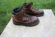 Dr Martens DMs Industrial Steel Toe Leather Men's Work Boots Pre-Owned Sz 11M
