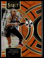 2024 Panini Select WNBA 189 Tiffany Mitchell Conn Sun Orange Prizm 028/125