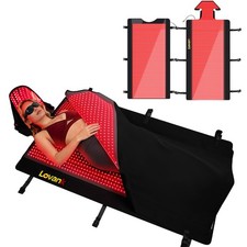 Red Light Therapy Mat 81 x33 2710 LEDs 660nm 850nm Infrared Full Body Lovank