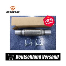 Edelstahl Flexrohr Auspuffrohr Flexstück  Ø45 / 50 / 55 mm x 200 / 100 / 150 Kqj
