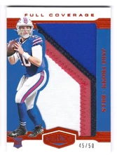 2020 Plates & Patches Jake Fromm RC #FC-8 Rookie Full Coverage Orange #/50 Bills