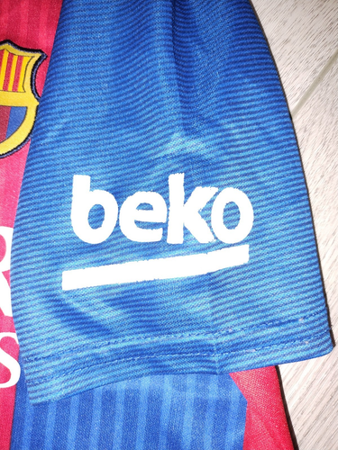 Nike Lionel Messi Barcelona #10 Home Jersey Kids Size 10 FC Barca Soccer Club - Picture 8 of 13