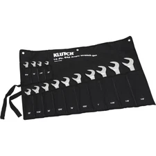 Klutch SAE Angle Wrench Set, 14-Pc.