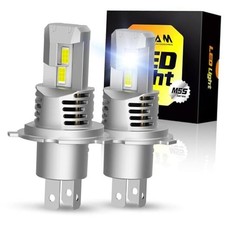 2024 Upgraded H4/9003/HB2 Bulb, 30000LM 800 Super Bright Plug-N-Play, 9003/H4