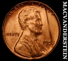 1953 Lincoln Wheat Cent- Red- Choice Gem Brilliant Uncirculated Luster #i9321