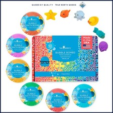 Large Fizzing Bath Bombs with Surprise Toys Inside for Kids' Bath Time