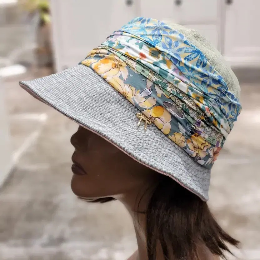 Spring Floral Pattern Lightweight Bucket Hat - image 9