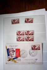 Maréchal Leclerc, 1953, N° 942, neuf, oblitéré, 1 FDC
