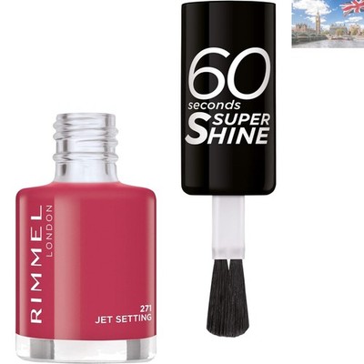 Jet Setting 271 Glossy Super-Shine Nagellack - 60 Sekunden Trocknungszeit 8ml
