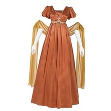Regency Dresses for Women Plus Size Victorian Ball Gown Tea Party Medium Brown