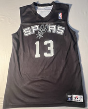 San Antonio Spurs Reversible Black/White Jersey 13 NBA Youth Medium