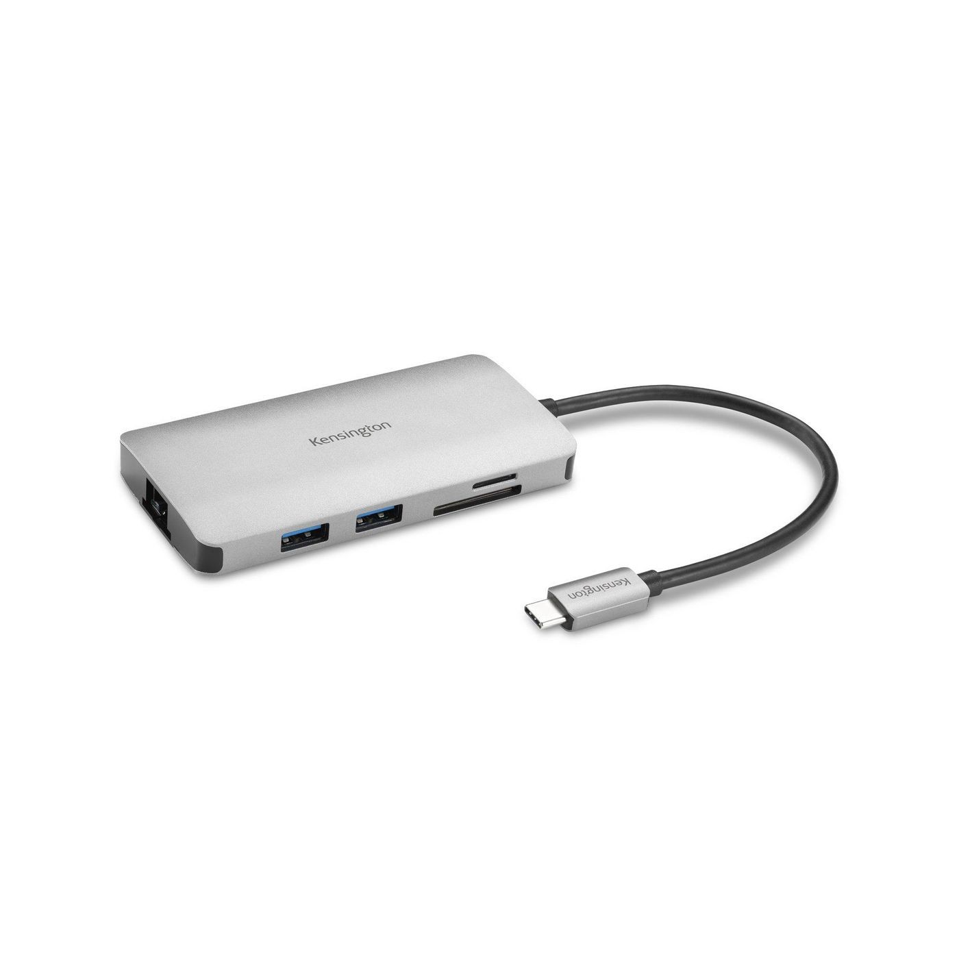 Kensington K33820WW USB-C Mobile Hub – 4K HDMI, 85W PD, SD Card, Ethernet