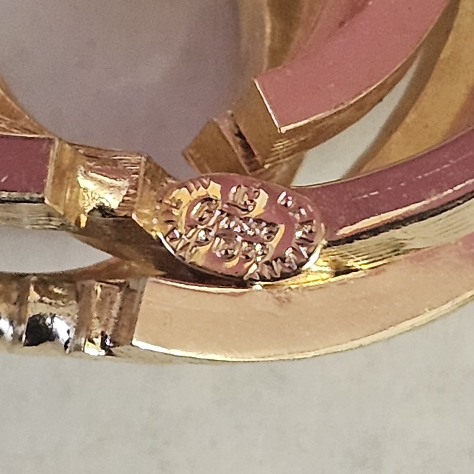 Photo 8 of Grosse Germany 1959 Gold Tone Brooch Pin Vintage Jewellery