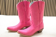 Corral Girl's Embroidered Fuchsia Leather Western Boots T0148 Size 06 T Western