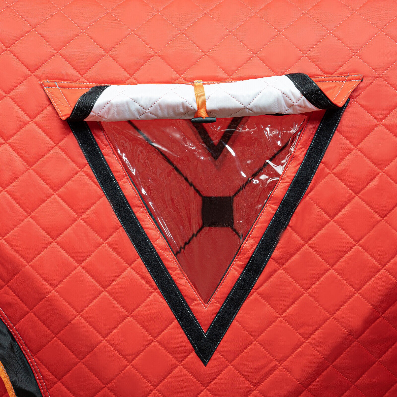 Pop-up 2-person Ice Shelter Fishing Tent Shanty Inside Oxford Fabric Portable