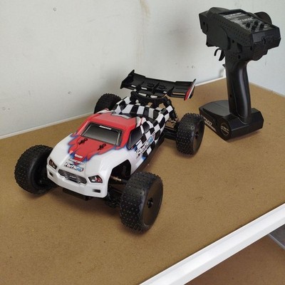 Associated Reflex 4wd 1/10 Rc Car Remote Control Vintage Off-road Buggy