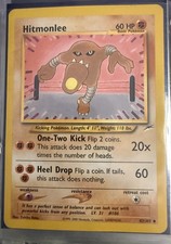 Hitmonlee from the 2002 Pokémon Neo Destiny set, card number 42/105. on eBay