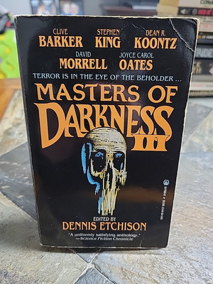 MASTERS OF DARKNESS III Dennis Etchison TOR Horror paperback Hell 1991 Book
