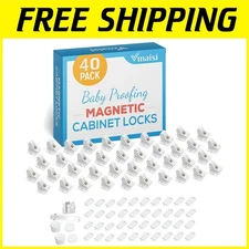 Childproof Magnetic Cabinet Locks 40 Locks 4 Keys