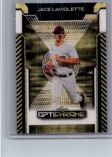 Jace Laviolette 2025 Leaf Optichrome Baseball 1/1 Pre Production Proof