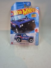 Nissan Patrol Custom 20/250 Hot Wheels 2023 HKK61 HW J-Imports 1/10 blue