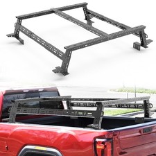 Truck Bed Racks Low Profile Adjustable 14'' to 17'' High