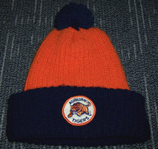 VINTAGE AUBURN TIGERS Winter Beanie / Hat Cap Insulated - NEW